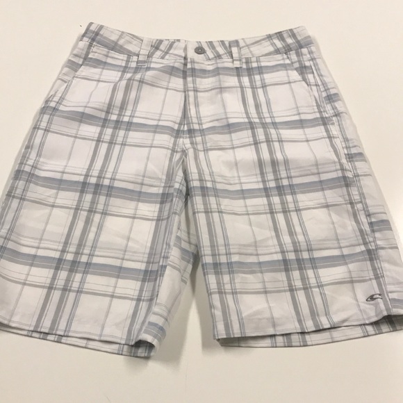 O'Neill Other - O’NEILL Mens 31 White Plaid Shorts O'Neill Other - O’NEILL Mens 31 White Plaid Shorts